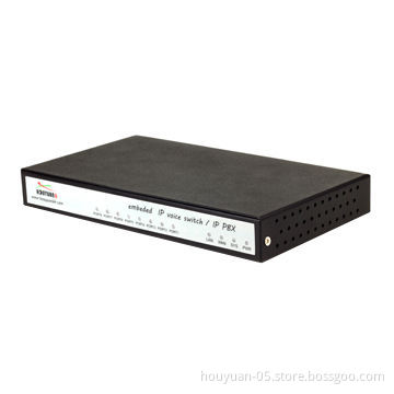 IP PBX Main Box with 8 FXO Ports for SMB Market, Easy to Use Graphical Interface